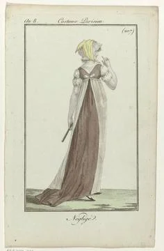 RECORD DATE NOT STATED  Journal of ladies and fashions, Parisian costume, ... Stock-Fotos