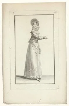 RECORD DATE NOT STATED  Journal of ladies and fashions, Parisian costume, ... Stock-Fotos