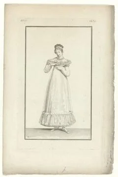 RECORD DATE NOT STATED  Journal of ladies and fashions, Parisian costume, ... Stock-Fotos