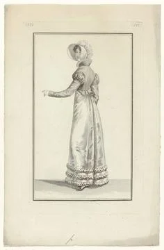 RECORD DATE NOT STATED  Journal of ladies and fashions, Parisian costume, ... Stock-Fotos