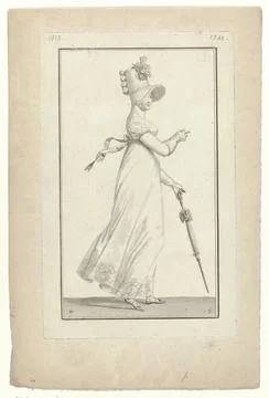 RECORD DATE NOT STATED  Journal of ladies and fashions, Parisian costume, ... Stock-Fotos