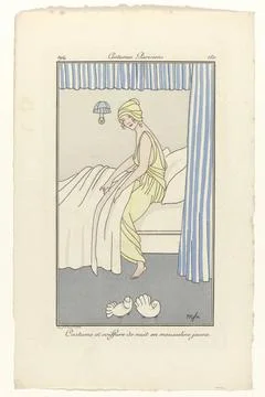 RECORD DATE NOT STATED  Journal of ladies and fashions, Parisian costumes,... Stock-Fotos