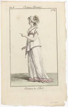 RECORD DATE NOT STATED  Journal of ladies and fashions, Parisian costume, ... Stock-Fotos