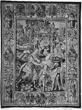 RECORD DATE NOT STATED  Judgement of Paris . unknown c. 1590-1610 Tapestry... 写真素材
