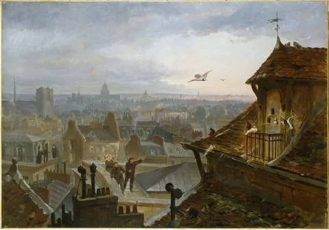 RECORD DATE NOT STATED  Jules Didier (1831-1892) and Jacques Guiaud (1811-... Stock-Fotos