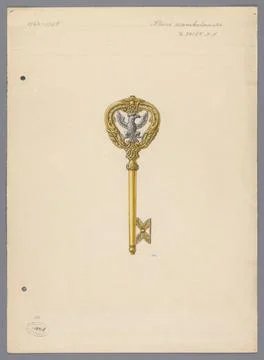 RECORD DATE NOT STATED  The keypad key with a pitched handle from the Muse... Photos