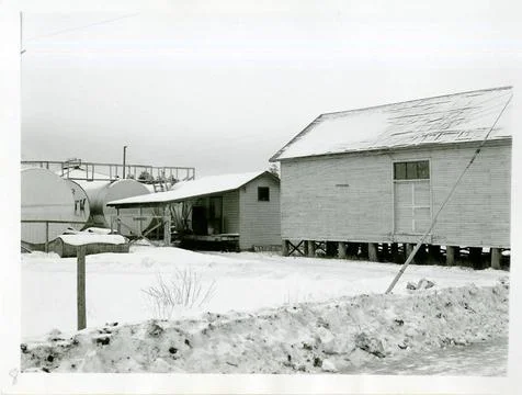 RECORD DATE NOT STATED King Lumber Co. Building. Central Plains Region (Ka... Fotos de archivo