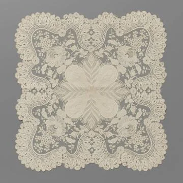 RECORD DATE NOT STATED  Kloskant s handkerchief drop shapes in the center ... Stock Photos