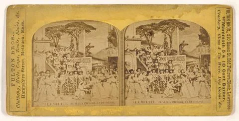 RECORD DATE NOT STATED La Muette. Fenella Implore La Duchesse.. Unknown ma... Stock Photos