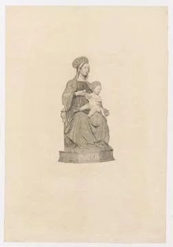 RECORD DATE NOT STATED  La vierge et l Enfant jÃ sus; Jasi Ski, Feliks Sta.. Stock Photos