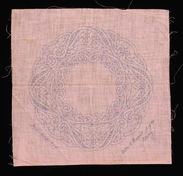 RECORD DATE NOT STATED Lace Pattern (probably USA); cotton Copyright: xpie... Stock Photos