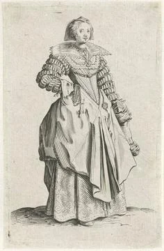 RECORD DATE NOT STATED  Lady with hat, rosary and mof, seen from the front... Stock-Fotos