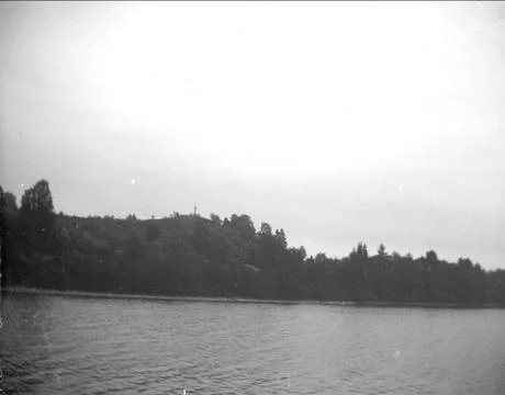 RECORD DATE NOT STATED Lake in Tierps parish, Uppland June 1914. Lake in T... 스톡 사진