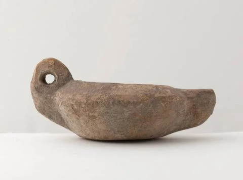 RECORD DATE NOT STATED  Lamp. Terracotta. High Empire. Rosette. Paris, Car... Foto stock