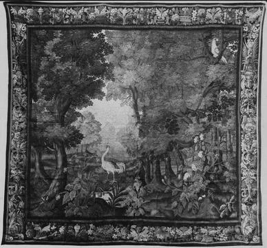 RECORD DATE NOT STATED  Landscape with cock and parrot. unknown c. 1680-17... Photos