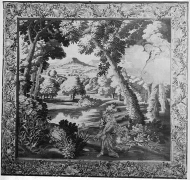 RECORD DATE NOT STATED  Landscape with Jupiter (Zeus) calling Paris . unkn... 写真素材