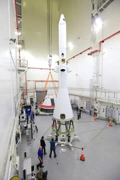 RECORD DATE NOT STATED  The Launch Abort System for the Ascent Abort-2 (AA... Stock Photos