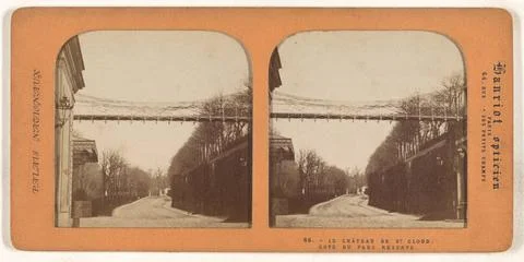 RECORD DATE NOT STATED Le Chateau de St. Cloud, Cote du Parc Reserve.. A. ... 写真素材