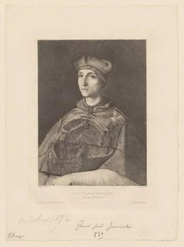 RECORD DATE NOT STATED  Le Cardinal Bibbiena; Jasi Ski, Feliks Stanis AW (... Stock Photos