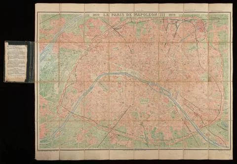 RECORD DATE NOT STATED  Le Paris de NapolÃ on III / gravÃ par Erhard-Schie. Stock Photos