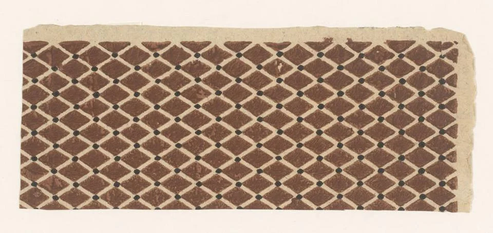 RECORD DATE NOT STATED  Leaf with windscreen pattern with overhoek dots, a... Stock Photos