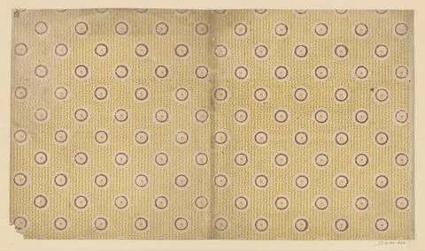 RECORD DATE NOT STATED  Leaf pattern of circle in interrupted Lines Fond, ... Stock Photos