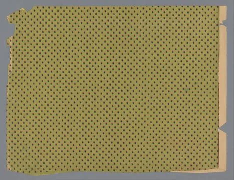 RECORD DATE NOT STATED  Leaf with dot pattern, anonymous, c. 1850 - c. 195... Stock Photos