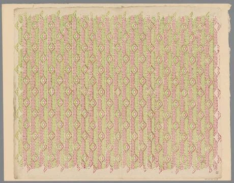 RECORD DATE NOT STATED  Leaf pattern of windows and dots, Anonymous, 1700 ... Stock Photos