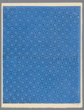 RECORD DATE NOT STATED  Leaf pattern of Zon motif between points, Anonymou... Stock Photos