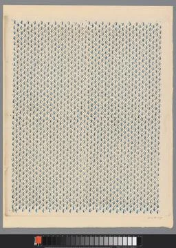 RECORD DATE NOT STATED  Leaf pattern of branch motif and points, Anonymous... Stock Photos