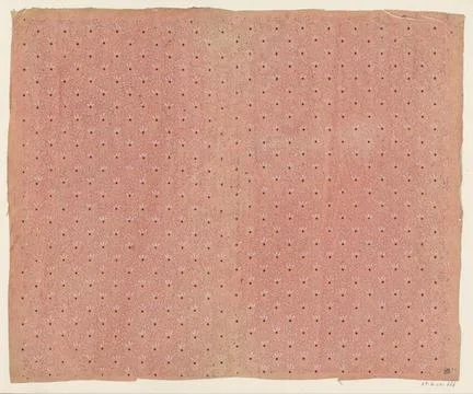 RECORD DATE NOT STATED  Leaf with spreading pattern of dots and stripes on... Stock Photos