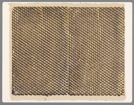 RECORD DATE NOT STATED  Leaf with geometric block pattern, anonymous, 1750... Stock Photos