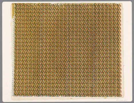 RECORD DATE NOT STATED  Leaf with regular pattern of parallelograms with d... Stock Photos