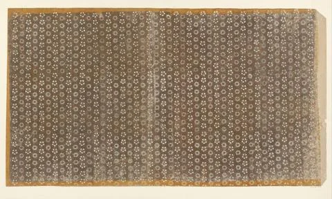 RECORD DATE NOT STATED  Leaf with grid pattern of hexagons filled with flo... Fotos de archivo