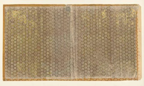 RECORD DATE NOT STATED  Leaf with grid pattern of hexagons filled with flo... Fotos de archivo