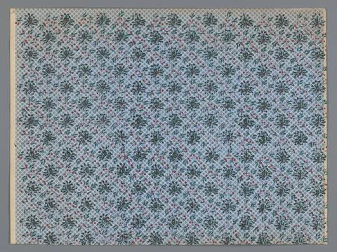 RECORD DATE NOT STATED  Leaf with spreading pattern of plants and dots, an... Stock Photos