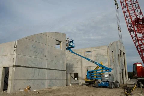 RECORD DATE NOT STATED  LEED PROPELLANT PROJECT CONSTRUCTION PROGRESS - LA... Stock Photos