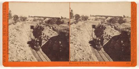 RECORD DATE NOT STATED The Loop, Tahachapi Pass, S.P.R.R. ( 4301). Carleto... Stock Photos