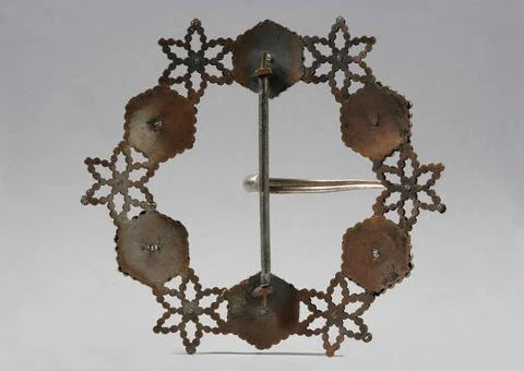 RECORD DATE NOT STATED  Loop. Very openwork loop with 6 bump patterns, sma... Stock Photos