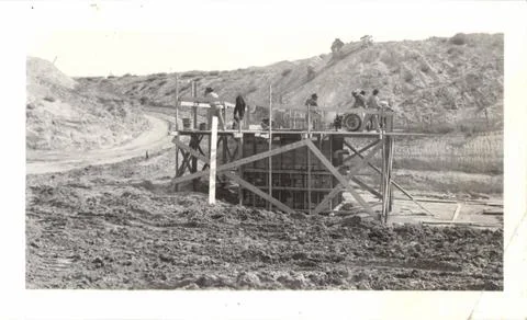 RECORD DATE NOT STATED Lower Gatewell (Pouring Upper Section). 1923 - 1955... Foto stock