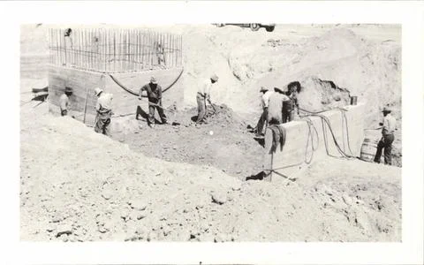 RECORD DATE NOT STATED Lower Gatewell (Earth Fill Up to Upper Section). 19... Foto stock