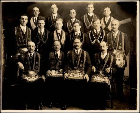 RECORD DATE NOT STATED Loyal Rockwood Lodge, No. 7725, Independent Order O... Foto stock
