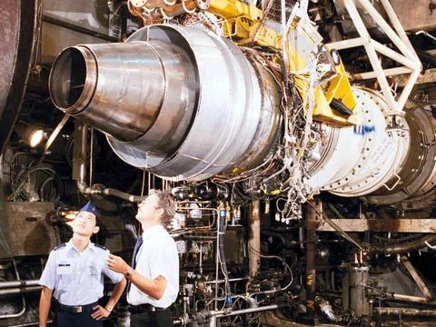 RECORD DATE NOT STATED LT. Geoffrey Lum, a test operations engineer and Mi... Stock Photos