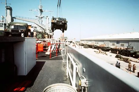 RECORD DATE NOT STATED An M-1038 high-mobility multipurpose wheeled vehicl... Stock Photos