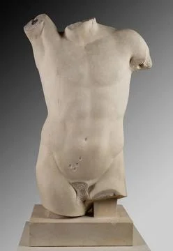 RECORD DATE NOT STATED  M Ski torso; Unknown Roman workshop; Hadrian s per... Foto stock