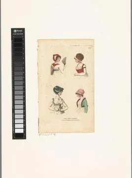 RECORD DATE NOT STATED  Magazine of Female Fashions of London and Paris, N... Foto stock