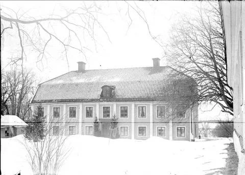 RECORD DATE NOT STATED The main building at Hallkveds Herrgard, Funbo pari... Stockfoto's