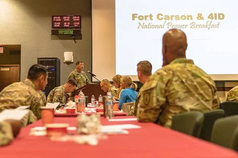 RECORD DATE NOT STATED Maj. Gen. David Hodne, commanding general of the 4t... Stock Photos