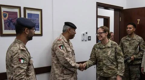 RECORD DATE NOT STATED Maj. Gen. Kimberly Colloton, commanding general of ... Stock Photos