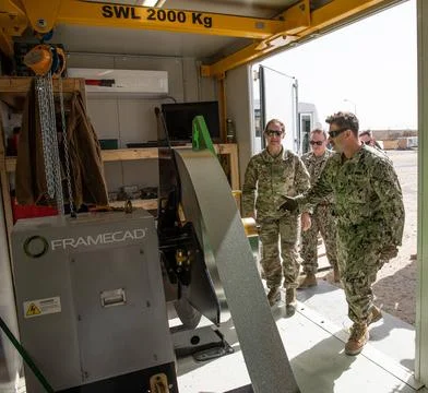 RECORD DATE NOT STATED Maj. Gen. Kimberly Colloton, commanding general of ... Stock Photos